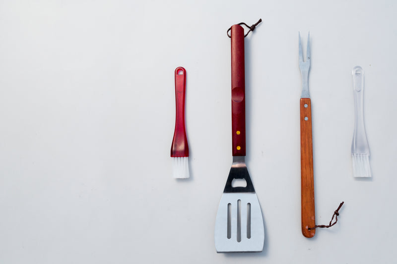 bbq tools flatlay